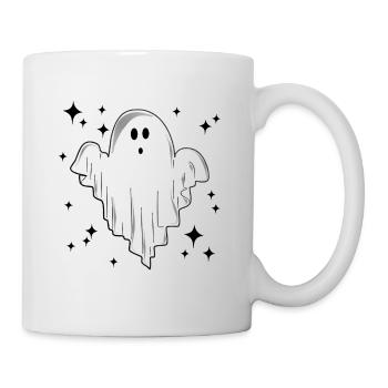Doux ! Halloween effrayant - Mug blanc - blanc - Droite
