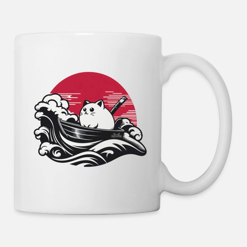 Seekatze - Tasse - Weiß