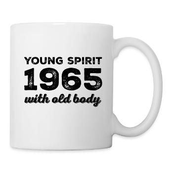 Millésime 1965 - Mug blanc - blanc - Droite