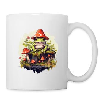 Frog Cottagecore Mushroom - Mug - white - Right