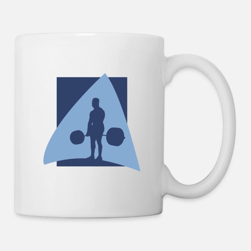 Bodybuilding Gym - Tasse - Weiß