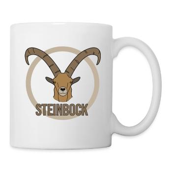 Horoscope du zodiaque Capricorne - Mug blanc - blanc - Droite