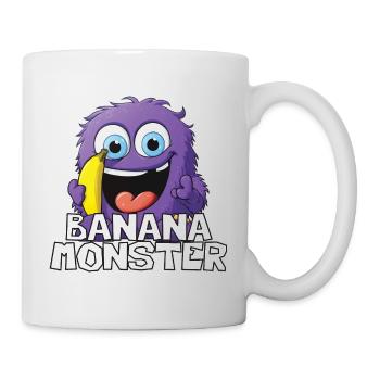 Sweet Banana Monster - Mug - white - Right
