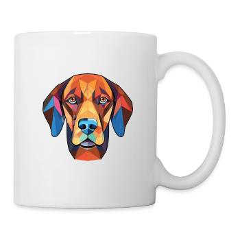 Berger du Languedoc Hunderasse buntes Aquarell - Tasse - Weiß - Rechts