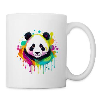 Panda - Tasse - Weiß - Rechts