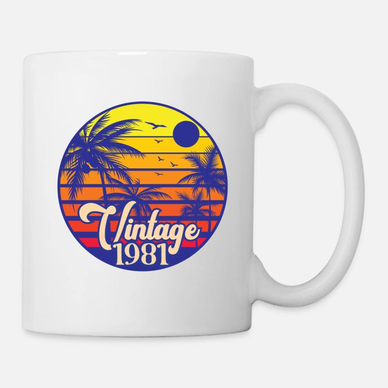 Vintage 1981 - Mug - white