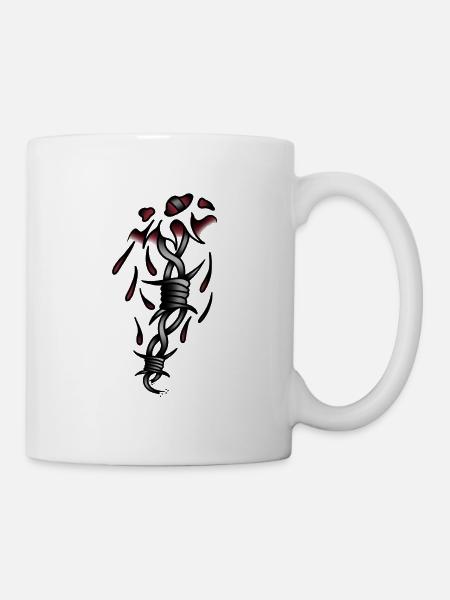 Babelé style old school traditionnel - Mug blanc - blanc