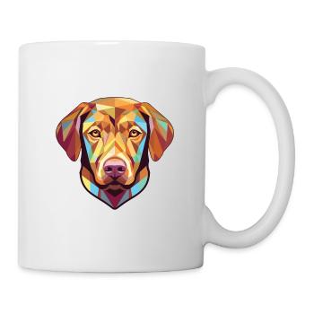Chesapeake Bay Retriever Hunderasse Aquarell - Tasse - Weiß - Rechts
