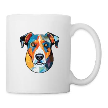 Cimarron Uruguayo Dog Breed Colorful Watercolor - Mug - white - Right