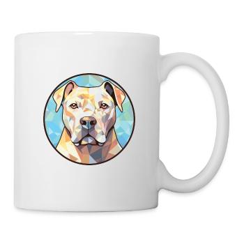French White And Orange Hound Dog Breed Watercolor - Mug - white - Right