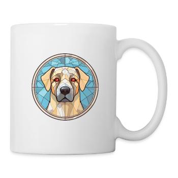 Anatolian Shepherd Dog Breed Colorful Watercolor - Mug - white - Right