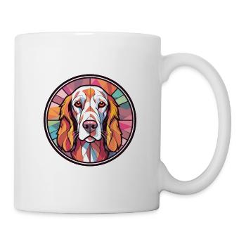 Garafian Shepherd Dog Breed Colorful Watercolor - Mug - white - Right