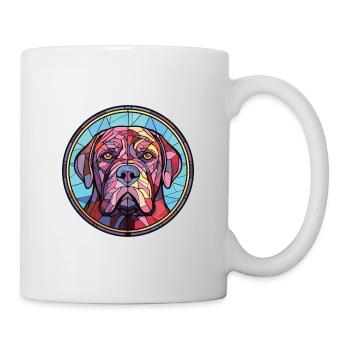 Neapolitan Mastiff Dog Breed Colorful Watercolor - Mug - white - Right