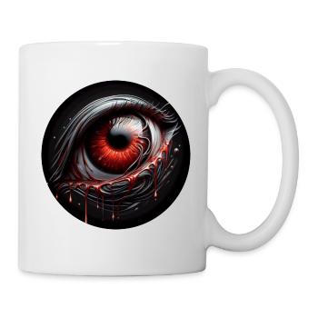 Magic Eye Fear Spooky Dark Character - Mug - white - Right
