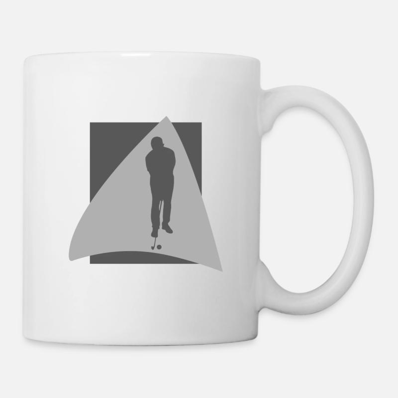 Golf Golfer - Tasse - Weiß