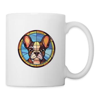 Anglo Français De Petite Venerie Chien Aquarelle - Mug blanc - blanc - Droite