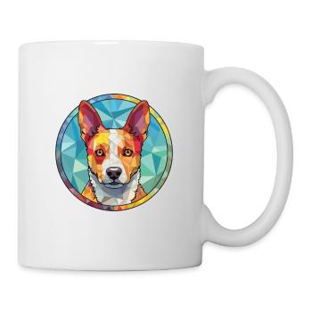 Australian Stumpy Tail Cattle Dog Breed Watercolor - Mug - white - Right