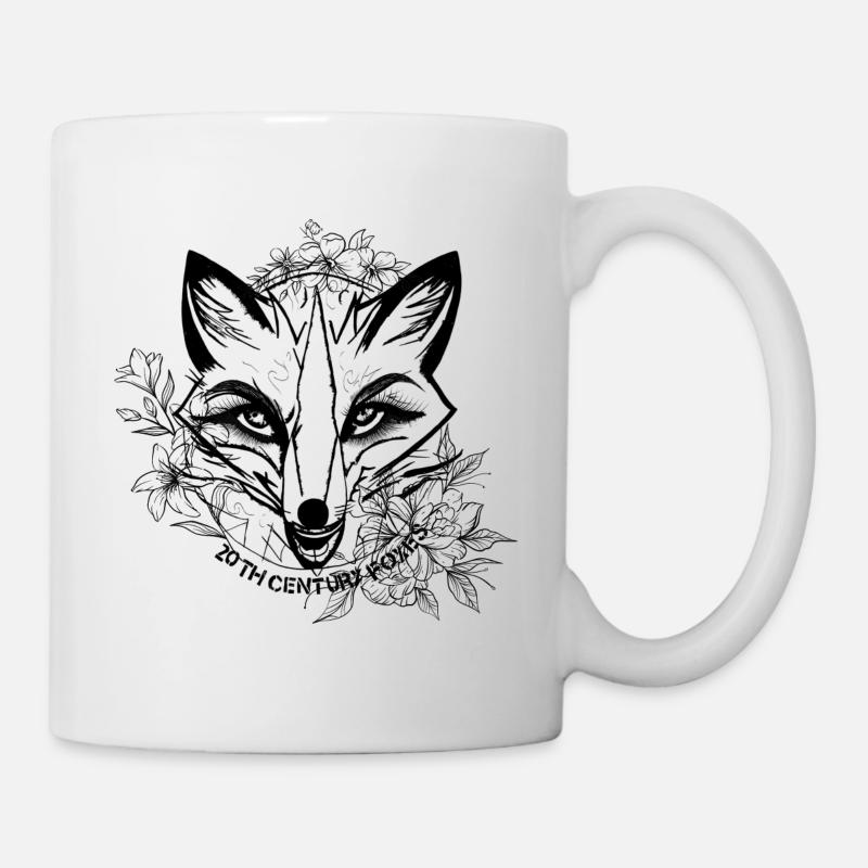 Les filles trucs Fleur - Mug blanc - blanc