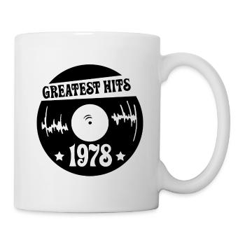 Millésime 1978 - Mug blanc - blanc - Droite