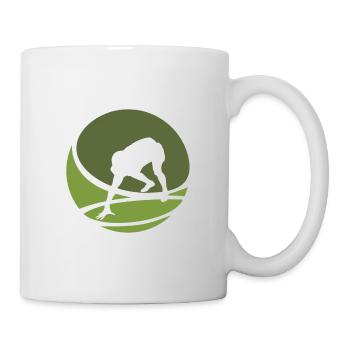 Footballer American Football Quarterback - Mug - white - Right
