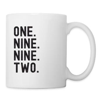 Vintage 1992 - Tasse - Weiß - Rechts