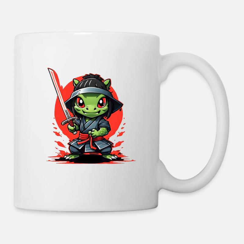 Ninja Aligator #1 - Mug blanc - blanc