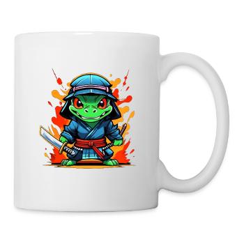 Ninja Aligator #2 - Mug blanc - blanc - Droite