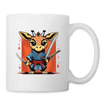 Ninja Giraffe #1 - Tasse - Weiß - Rechts