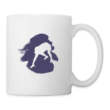American Football Footballer Footballer - Tasse - Weiß - Rechts