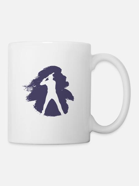 Baseball Baseballer Baseballer - Tasse - Weiß