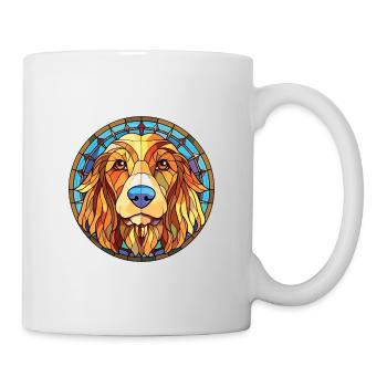 Griffon Fauve de Bretagne Hunderasse Aquarell - Tasse - Weiß - Rechts