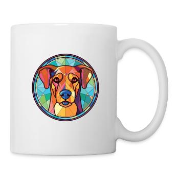 Hygenhund chien race aquarelle verre Illustration - Mug blanc - blanc - Droite
