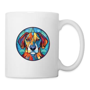 Kintamani chien race aquarelle verre Illustration - Mug blanc - blanc - Droite