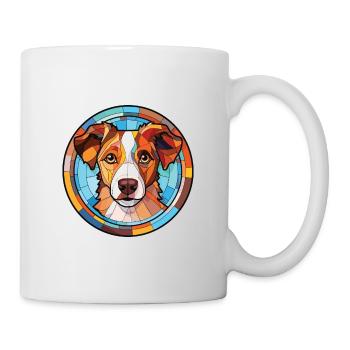 Koolie chien race coloré aquarelle Illustration - Mug blanc - blanc - Droite