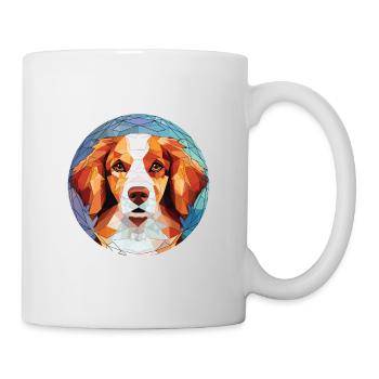 Kooikerhondje chien race aquarelle illustration - Mug blanc - blanc - Droite