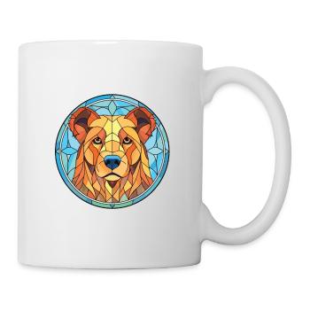Tahltan Bär Hund Rasse Aquarell Illustration - Tasse - Weiß - Rechts