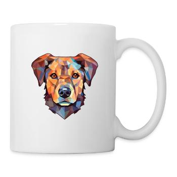 Hygenhund chien race aquarelle verre Illustration - Mug blanc - blanc - Droite