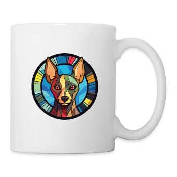 Inca haarlose Hunderasse Aquarell Illustration - Tasse - Weiß - Rechts