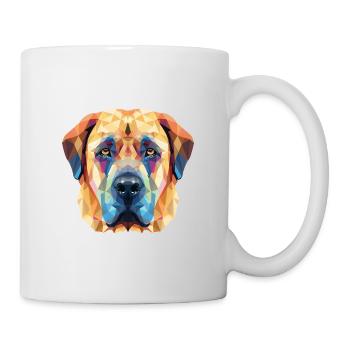 Kangal chien race coloré aquarelle illustration - Mug blanc - blanc - Droite