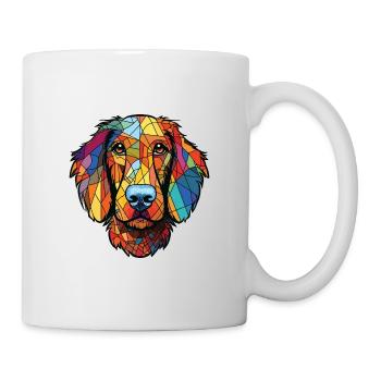 Majorque Ratter chien race aquarelle Illustration - Mug blanc - blanc - Droite
