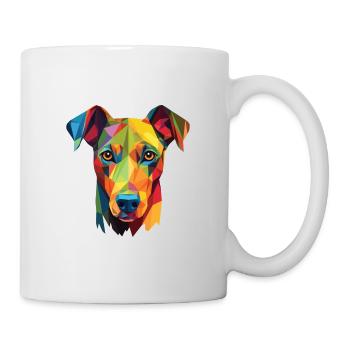 Ratonero Murciano De Huerta Race De Chien Aquarelle - Mug blanc - blanc - Droite