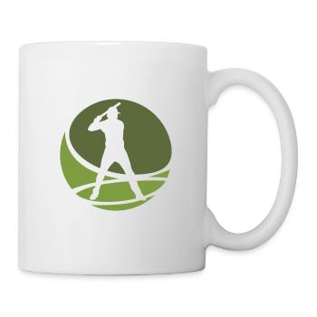 Baseballer Baseball Baseballspieler - Tasse - Weiß - Rechts