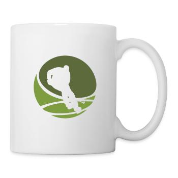 Puck Eishockey Hockey - Tasse - Weiß - Rechts
