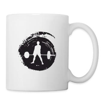 Gym Bodybuilder - Mug blanc - blanc - Droite