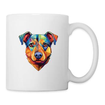 Schweizer Laufhund Dog Breed Colorful Watercolor - Mug - white - Right