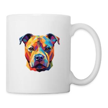 Staffordshire Bull Terrier Staffie Dog Watercolor - Mug - white - Right