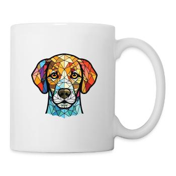 Seskar phoque chien race aquarelle Illustration - Mug blanc - blanc - Droite