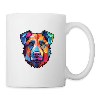 Taigan Kyrgyzdyn Taighany Dog Breed Watercolor - Mug - white - Right