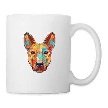 Illustration à l’aquarelle de race de chien Thai Ridgeback - Mug blanc - blanc - Droite