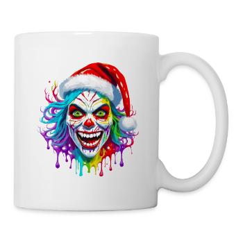 Zombie Christmas Woman Portrait - Mug - white - Right
